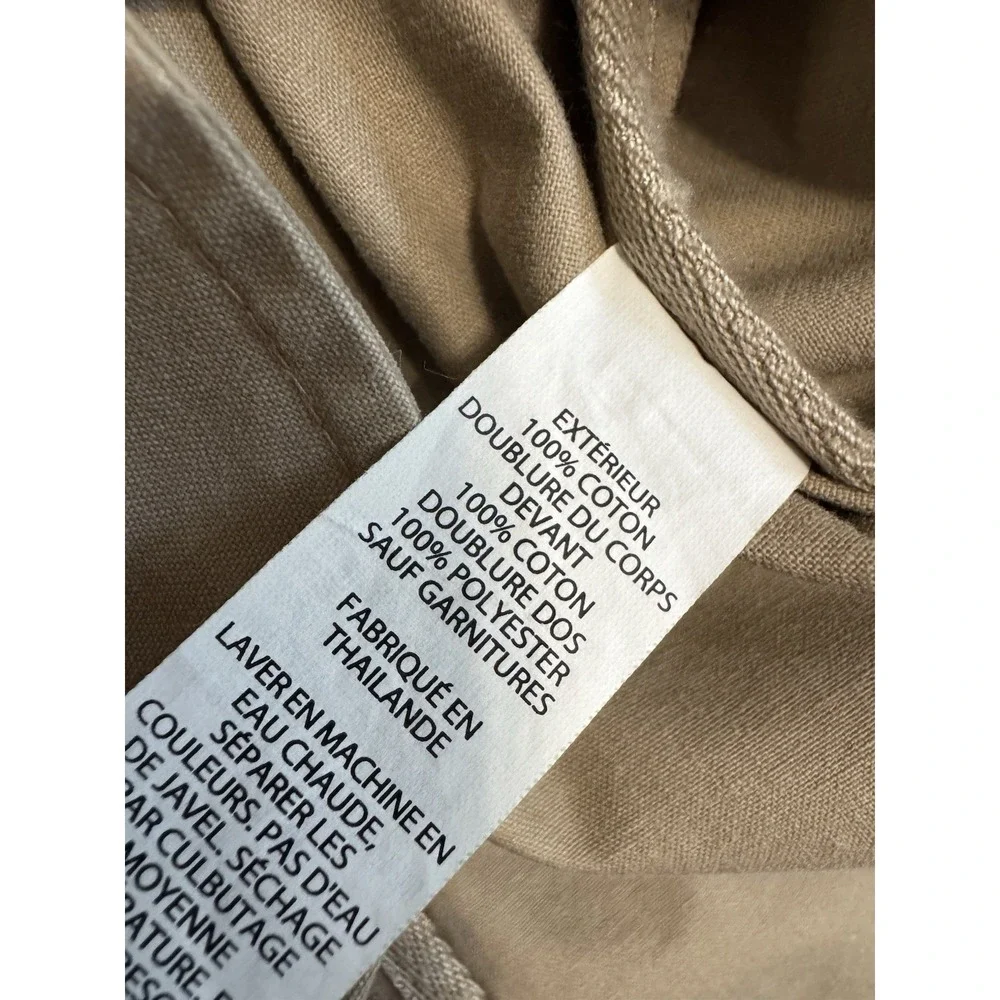 LL Bean Field Utility Sportcoat Jacket 46RMen Safari Style Blazer Elbow Patches